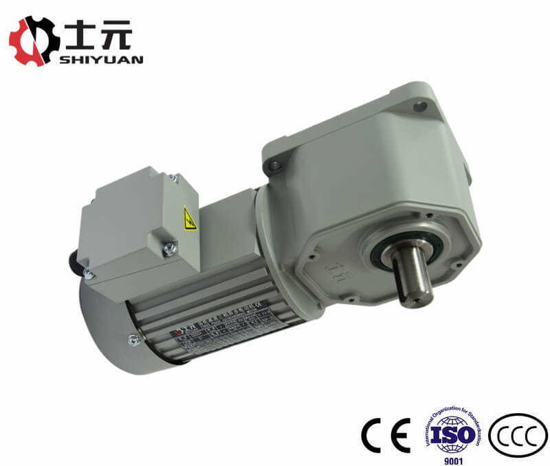 左法蘭右出軸直角減速機